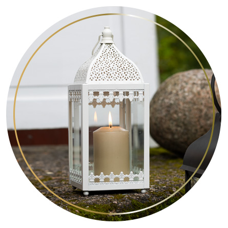 Kynttilät ja lyhdyt