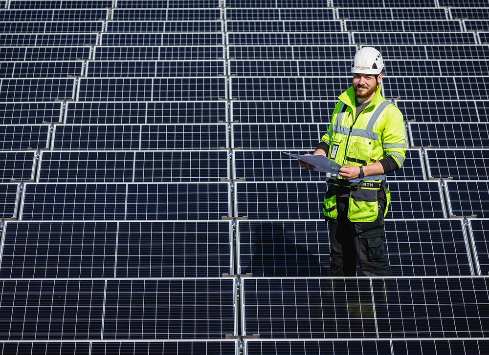 Aurinkovoimala Tokmanni Virrat